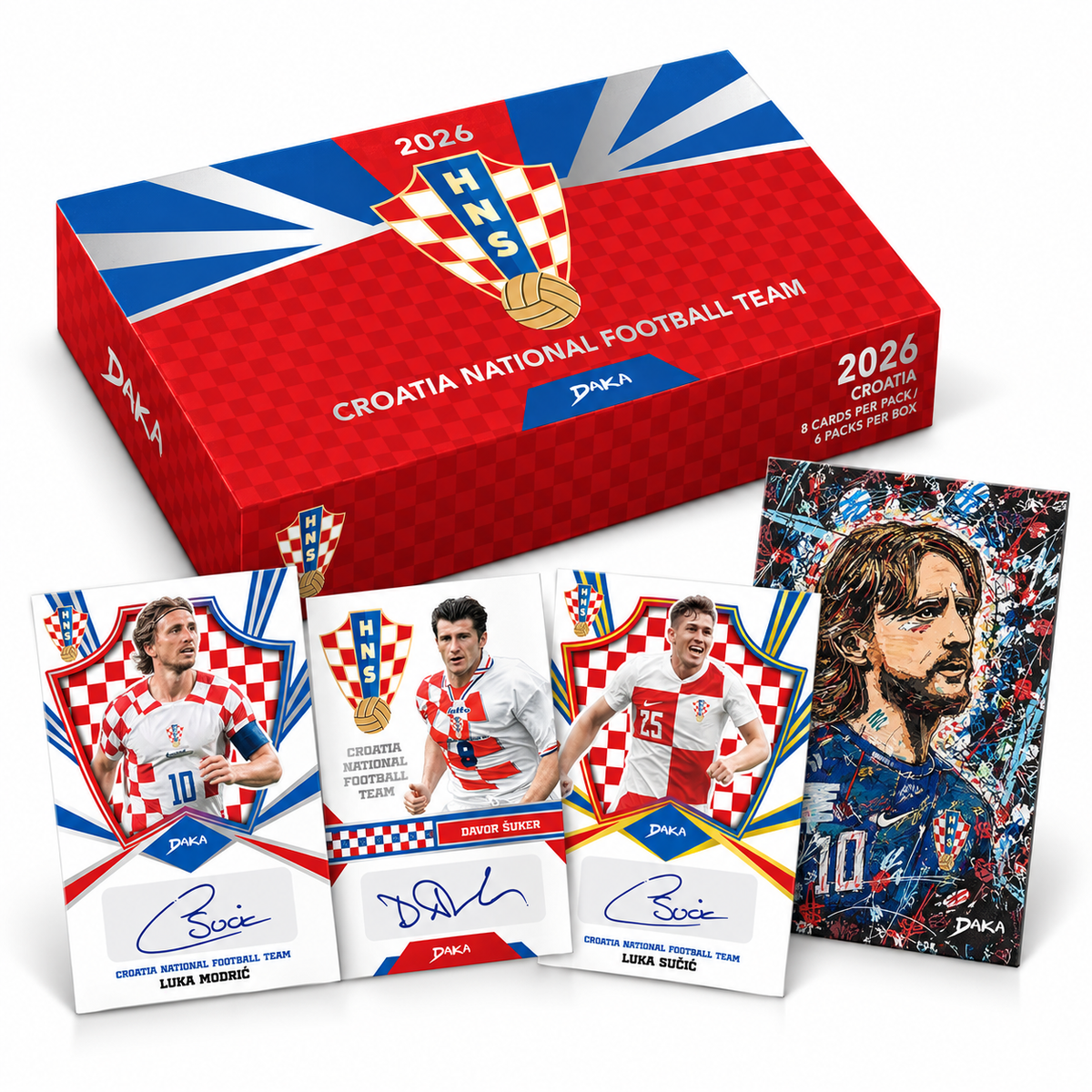 2026 DAKA Crotia National Team Box