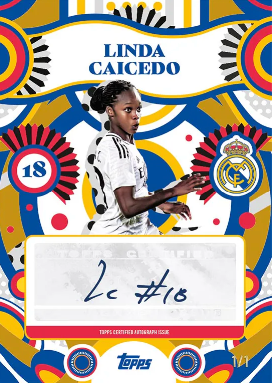 2024-25 TOPPS REAL MADRID TEAM SET BOX