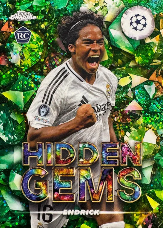 2024-25 TOPPS CHROME UEFA CLUB COMPETITIONS HOBBY BOX