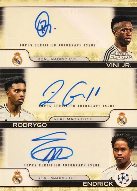 2024-25 TOPPS CHROME UEFA CLUB COMPETITIONS HOBBY BOX