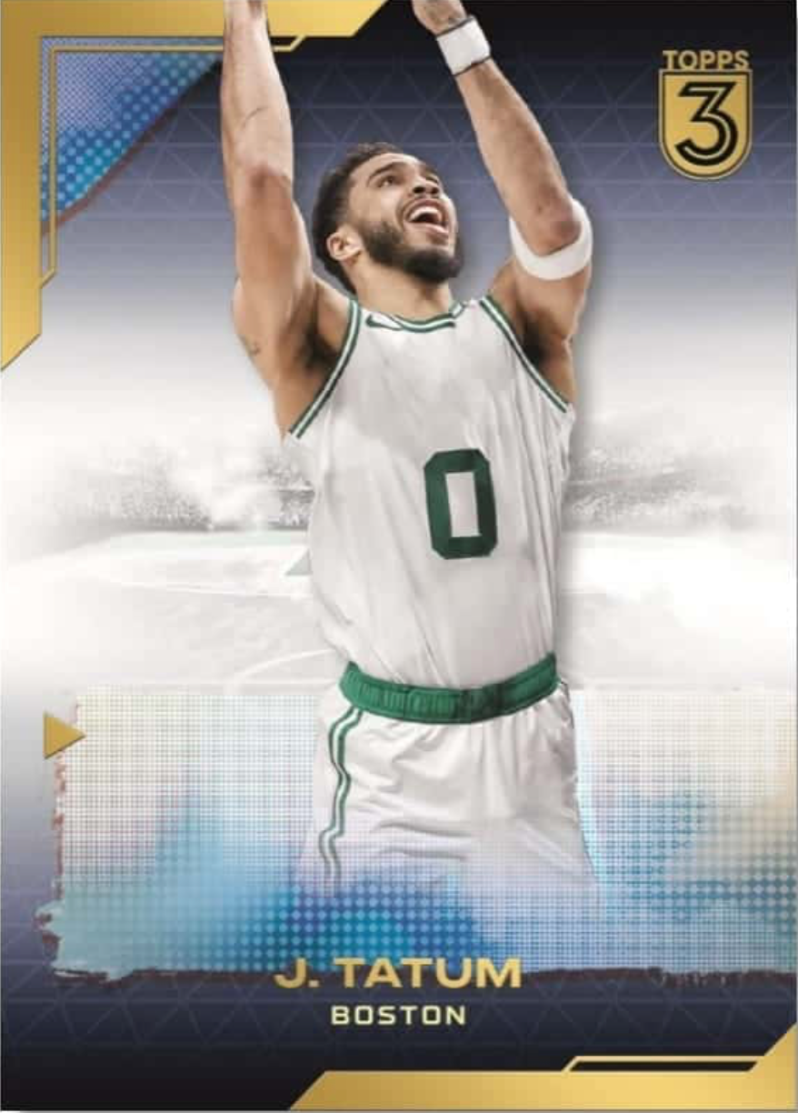 2023-24 TOPPS THREE BASKETBALL HOBBY BOX