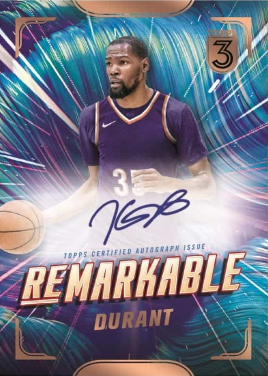 2023-24 TOPPS THREE BASKETBALL HOBBY BOX