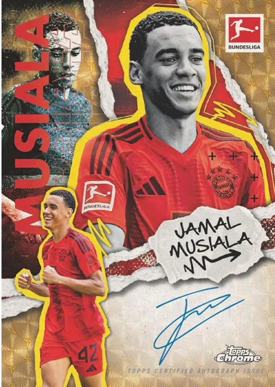 2024-25 TOPPS CHROME BUNDESLIGA - HOBBY BOX