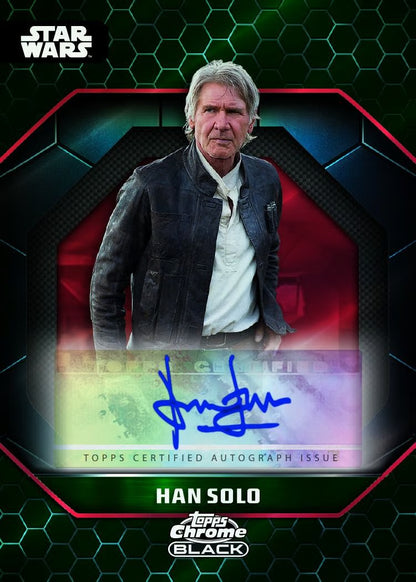 2024 TOPPS CHROME BLACK STAR WARS BOX