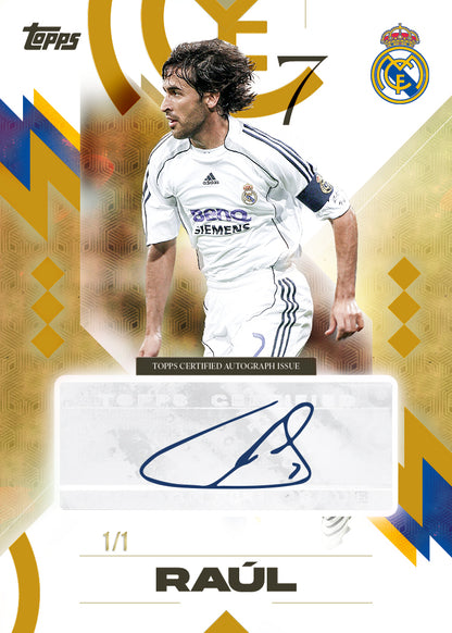 2025-26 TOPPS LOS BLANCOS REAL MADRID