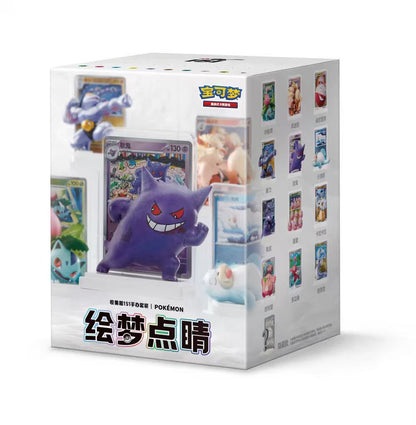 S-CHINESE POKEMON 151 DREAM PAINTING FIGUR SET
