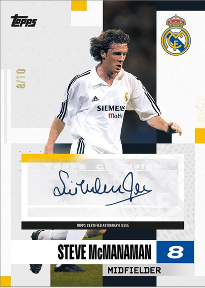 2024-25 TOPPS REAL MADRID TEAM SET BOX