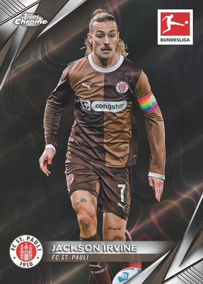 2024-25 TOPPS CHROME BUNDESLIGA - HOBBY BOX