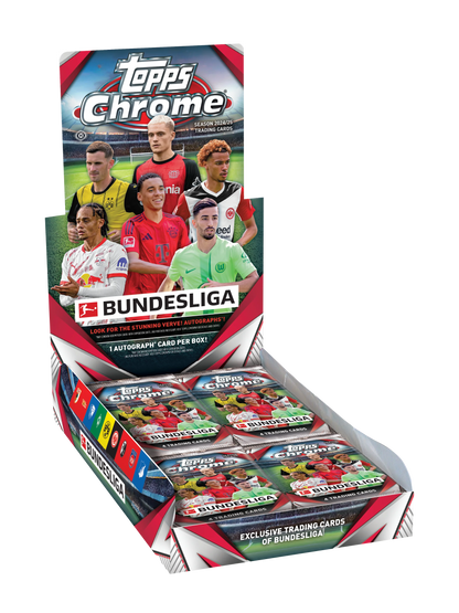 2024-25 TOPPS CHROME BUNDESLIGA - HOBBY BOX