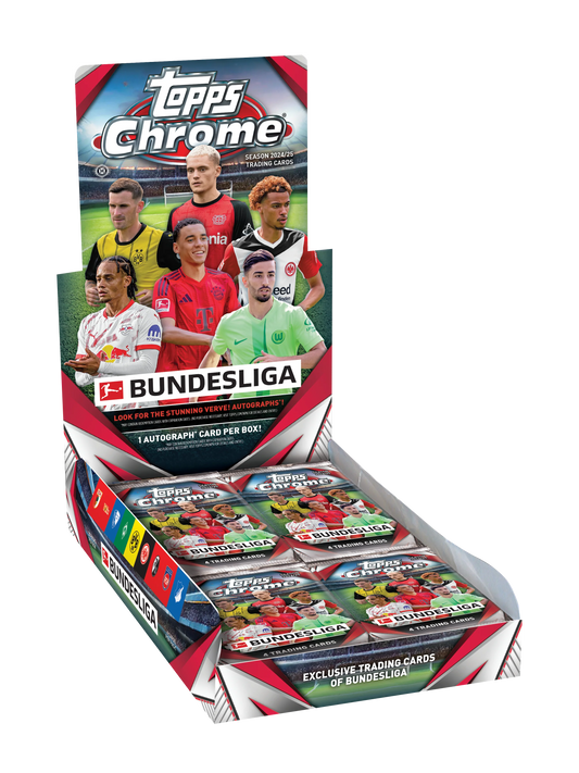 2024-25 TOPPS CHROME BUNDESLIGA - HOBBY BOX