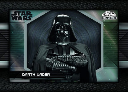 2024 TOPPS CHROME BLACK STAR WARS BOX