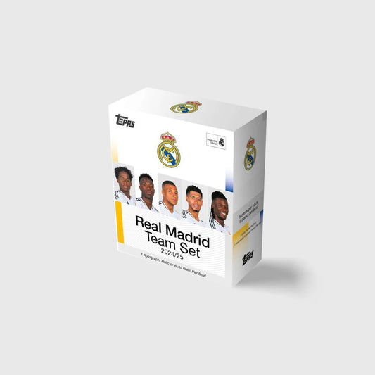 2024-25 TOPPS REAL MADRID TEAM SET BOX